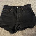 Levi’s Black 501 Shorts Photo 0