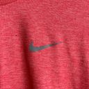 Nike  Running Dri-Fit Heathered Pink/Coral Long Sleeve Shirt Photo 3