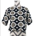 Beulah  Style Circle Print Top - Size L Photo 0