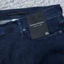 Banana Republic  Premium Denim High Rise Flare Jeans Blue Dark Wash Plus Size 35 Photo 4