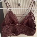 PINK - Victoria's Secret Victoria Secret PINK Women’s Lace Bralette Purple Plum Photo 1