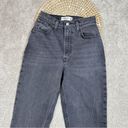 Abercrombie & Fitch  Curve Love Ultra High Rise 90s Straight Jean Black Size 23 Photo 5