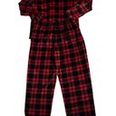 Cuddl Duds  Jammies for your Families Buffalo Plaid Pajama Set Womens Size Large Photo 3