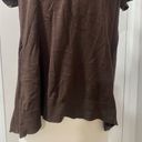 Michael Kors  Short Sleeve Cardigan PS Brown Photo 3