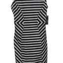 Bisou Bisou  Black & White Chevron Cutout Mini Dress New Photo 0