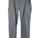 Mountain Hardwear  Gray Lightweight Nylon Hiking Pants Size 10 Convertible Photo 0