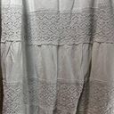 Lane Bryant  White lined maxi skirt with crochet accents. Size 22/24 Photo 1