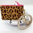 Simply Southern  leopard print ID holder keychain new with tags dangle bracelet w Photo 0