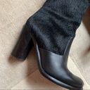 ALL SAINTS Hessian Pony Hair Two Tone Leather Boot Photo 3