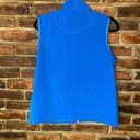 Mountain Lake  Vintage Blue Fleece Sleeveless Full Zip Vest Women's Photo 8