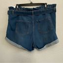 Jessica Simpson  Soft Sculpt blue Jean shorts, size women’s plus 20W NWT Photo 1