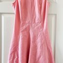 New York & Co. Pink Sleeveless Fit And Flare Dress Photo 0