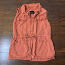 Sanctuary  burnt orange sleeveless jacket vest size M Photo 6