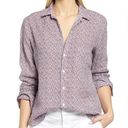 Blossom Frank & Eileen the Eileen shirt linen button down in cherry  large Photo 0