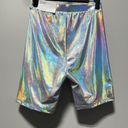 American Eagle Aerie Rainbow Reflective Highest Rise Bike Jogger Shorts Size S Photo 1