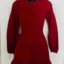 Princess Polly  Burgundy The Villa Mini Dress Photo 1