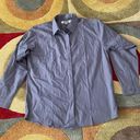 edwards NWOT  Work Uniform Grey Button Down Long Sleeve Shirt Women’s Small Photo 0