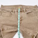 American Eagle  Outfitters Super Stretch Twill X Midi Shorts Khaki Tan Size 6 Photo 7