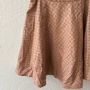 Sunday in Brooklyn Anthropologie  Laser Cut Astral Swing Skirt Blush Pink Photo 9