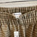 Madewell NWT  Huston Pull-On Tapered Pants in Plaid Photo 2