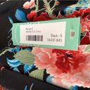 Renee C NWT  Mandy Knit Dress Floral Print Off Shoulder size Small Photo 1