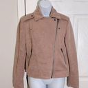 Vince  Blush suede Moto jacket size M Photo 1