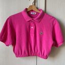 Lacoste Reworked Polo  - Hot Pink Photo 3