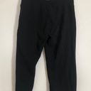 Marika Sport  BLACK WIDE CROP GOUCHO CAPRI MID-HIGH RISE LEGGINGS ATHLETIC PANTS Photo 4