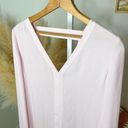 Rebecca Minkoff  Coma Dress Small Pale Pink Cut Out Long Sleeve Shift Photo 2