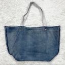 Little Earth Indianapolis Colts Blue Denim Breast Cancer Tote Bag Photo 1