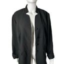 Danny & Nicole Vintage  Black Inverted Collar Blazer Womens Size 16 Photo 0