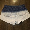 Dollhouse  Ombre Denim Wash Casual Mid Rise Jean Shorts Plus Size 14 Photo 3