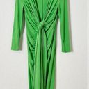 Solace London Solace LondonThe Lorena Midi Dress in Bright Green Photo 3