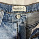 Abercrombie & Fitch Distressed High Rise Mom Shorts Photo 3