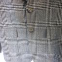 Polo  Ralph Lauren VINTAGE Silk Blazer Womens Size 10 Glen Plaid Houndstooth Photo 12