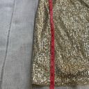 Divided  H&M NWOT champagne sequin halter mini dress. Photo 5