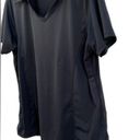 Polo Skirt Sports Golf Short Sleeve Collared‎  Shirt Black Size Large Skirtsports Photo 2