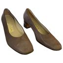 Salvatore Ferragamo  Brown Block Heels Size 8.5 Photo 1