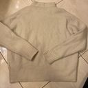 Madewell White Turtleneck Sweater Size Small Photo 3