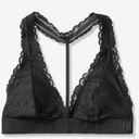 PINK - Victoria's Secret Victoria Secret PINK Black Halter Bralette Photo 0