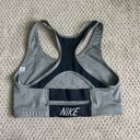 Nike  grey & black sports bra Photo 2