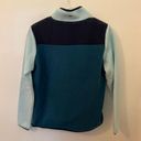 Vineyard Vines  Color Block Fleece Snap Shep Shirt Teal Blue Photo 7