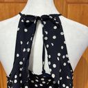 Blue Rain  Polkadot Blouse Sleeveless Shirt Women’s Size Medium Tank Top Photo 2