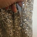 Alythea  silver sequined mini dress size medium Photo 30