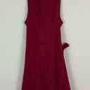 l*space L* | Maroon Red Wildwood Tie Front Racerback Tank Mini Dress Size XS Photo 4