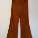 Rolla's ROLLA’S Eastcoast Flare Stretch Corduroy High Rise Jeans Tan Brown Photo 1