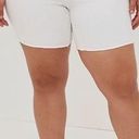 Torrid  Bermuda Vintage Stretch High-Rise Short in White Photo 0