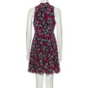 Rebecca Taylor  Mystic Garden Twist Keyhole Dress Sz 4 Photo 4