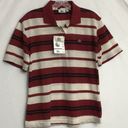 Lacoste NWT Woman’s  Classic Polo Sz 12 Maroon Photo 1