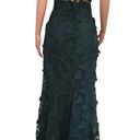 Giffniseti Butterfly Appliques Lace Up Guipure Lace Maxi Cami Formal Dress Sz S Photo 6